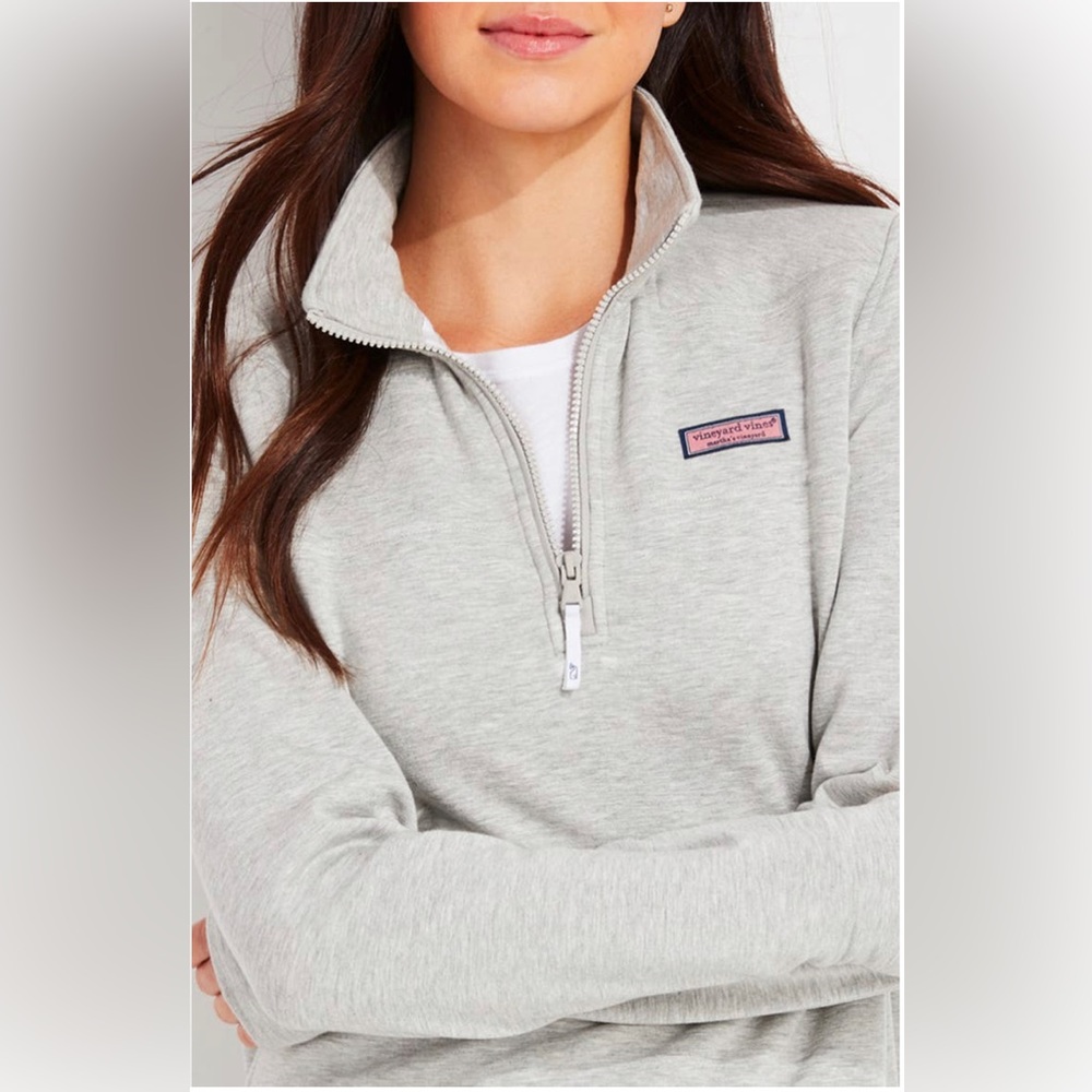 Vineyard Vines Dreamcloth Relaxed half zip shep